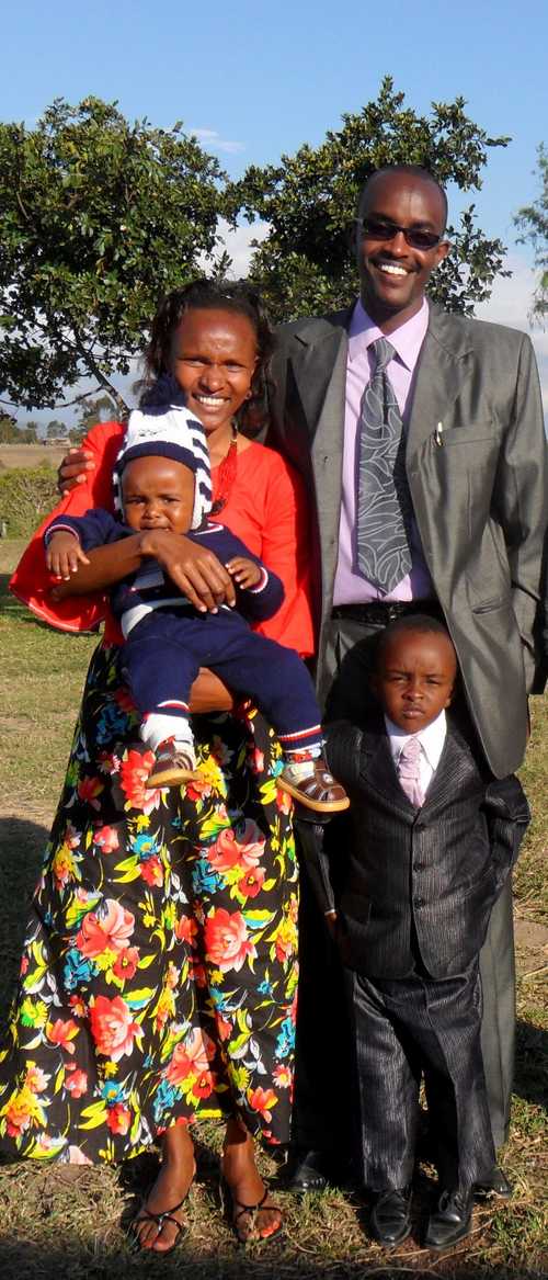 Isaac and his family